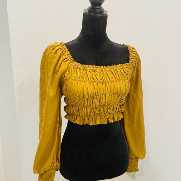 New! Cute and sassy crop top and off-shoulder top. Never worn. Tags on - Picture 2 of 7